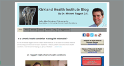 Desktop Screenshot of kirklandhealthinstitute.com